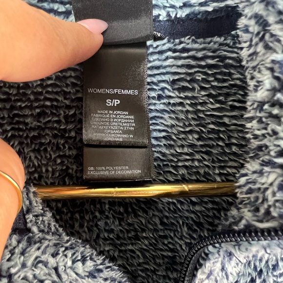 The North Face Blue Zip Up Jacket - Picture 4 of 5